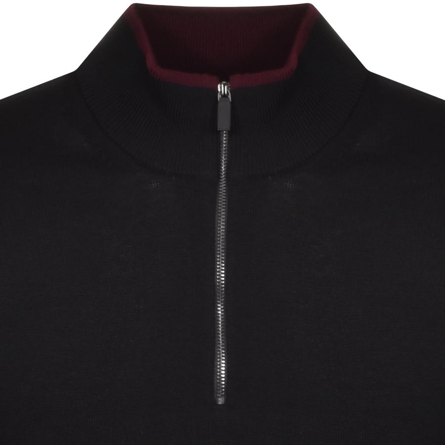 Alternative Image for ProductMichael Kors Half Zip Sweatshirt Black3
